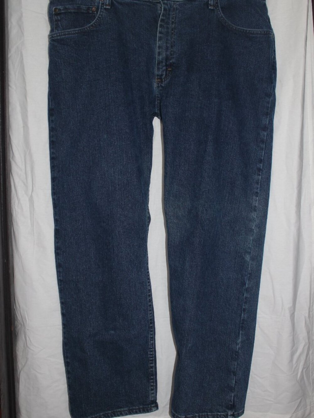 WRANGLERS MENS JEANS REGULAR FIT 38X29 STRAIGHT LEG BLUE